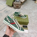 Gucci Tennis 1977 Low Top Sneaker Multicolor Green