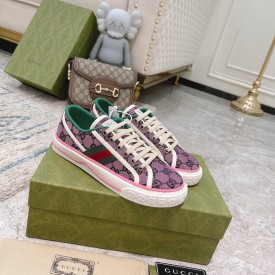 Gucci Tennis 1977 Low Top Sneaker Multicolor Pink