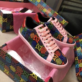 Gucci GG Psychedelic Ace sneaker Pink