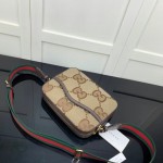 Gucci Messenger bag with jumbo GG ‎675891