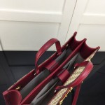 Gucci 1955 Horsebit Large Tote Bag Red