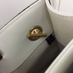 Gucci 1955 Horsebit Large Tote Bag White