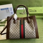 Gucci Jackie 1961 large tote bag ‎649015 GG Canvas