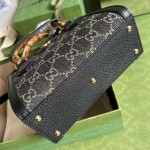 Gucci Diana mini tote bag ‎655661 Black