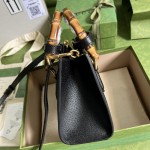 Gucci Diana mini tote bag ‎655661 Black