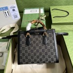 Gucci Diana small tote bag ‎660195 Black