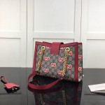 Gucci Chinese Valentine's Day Padlock GG small shoulder bag