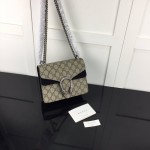 Gucci Dionysus GG Supreme mini bag black 421970