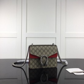 Gucci Dionysus GG Supreme mini bag red 421970