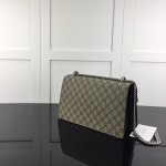 Gucci Dionysus small GG shoulder bag canvas black 400249