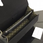 Gucci Dionysus small GG shoulder bag canvas black 400249