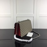 Gucci Dionysus small GG shoulder bag canvas red 400249