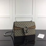 Gucci Dionysus small GG shoulder bag canvas tan 400249