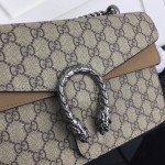 Gucci Dionysus small GG shoulder bag canvas tan 400249