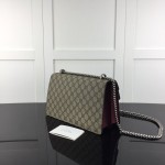 Gucci Dionysus small GG shoulder bag canvas wine 400249