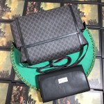 Gucci GG Supreme diaper bag 495909 Black