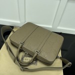 Gucci Jumbo GG Briefcase Taupe jumbo GG leather ‎658573