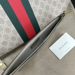 Gucci Ophidia GG large tote bag Beige and White GG Supreme canvas ‎726755