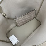 Gucci Ophidia GG large tote bag Beige and White GG Supreme canvas ‎726755