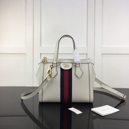 Gucci Ophidia small tote bag white 547551