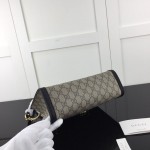 Gucci Padlock small GG shoulder bag black 498156