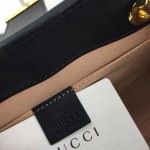 Gucci Padlock small GG shoulder bag black 498156