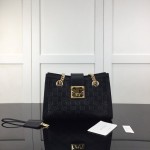 Gucci Padlock small shoulder guccissima leather bag