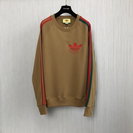 adidas x Gucci cotton jersey sweatshirt ‎691638