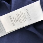 adidas x Gucci cotton jersey T-shirt Blue