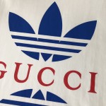 adidas x Gucci cotton jersey T-shirt White