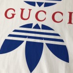 adidas x Gucci cotton jersey T-shirt White