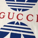 adidas x Gucci cotton jersey T-shirt White