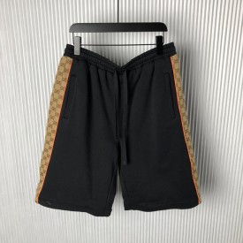 Gucci Cotton jersey shorts with GG inserts ‎770795