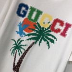 Gucci Cotton jersey T-shirt with Gucci palms