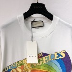 Gucci Cotton T-shirt with print white ‎616036