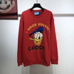 Disney x Gucci Donald Duck T shirt Sweatershirt Red