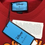 Disney x Gucci Donald Duck T shirt Sweatershirt Red