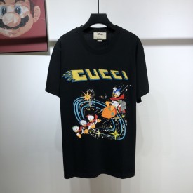 Disney x Gucci Donald Duck T shirt Black