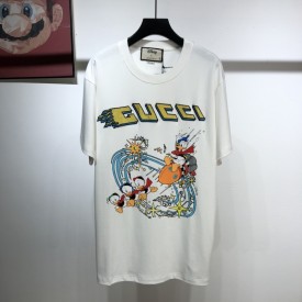 Disney x Gucci Donald Duck T shirt Off White