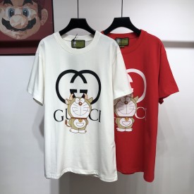 Doraemon x Gucci oversize T-shirt Ivory