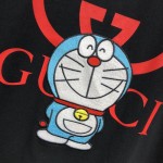 Doraemon x Gucci oversize T-shirt Black