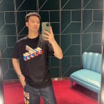 Gucci Cotton jersey T-shirt ‎Black 771758