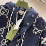 Gucci GG fuzzy fabric jacquard jacket ‎771121