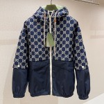 Gucci GG ripstop fabric zip jacket ‎742811