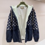 Gucci GG ripstop fabric zip jacket ‎742811