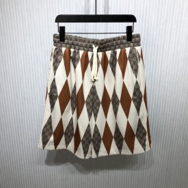 Gucci GG rombus print neoprene shorts