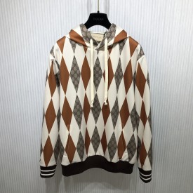 Replica Gucci GG rombus print sweatshirt