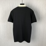 Gucci Cotton polo with Interlocking G Black ‎737656