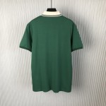 Gucci Cotton polo with Interlocking G Green ‎737656