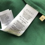 Gucci Cotton polo with Interlocking G Green ‎737656